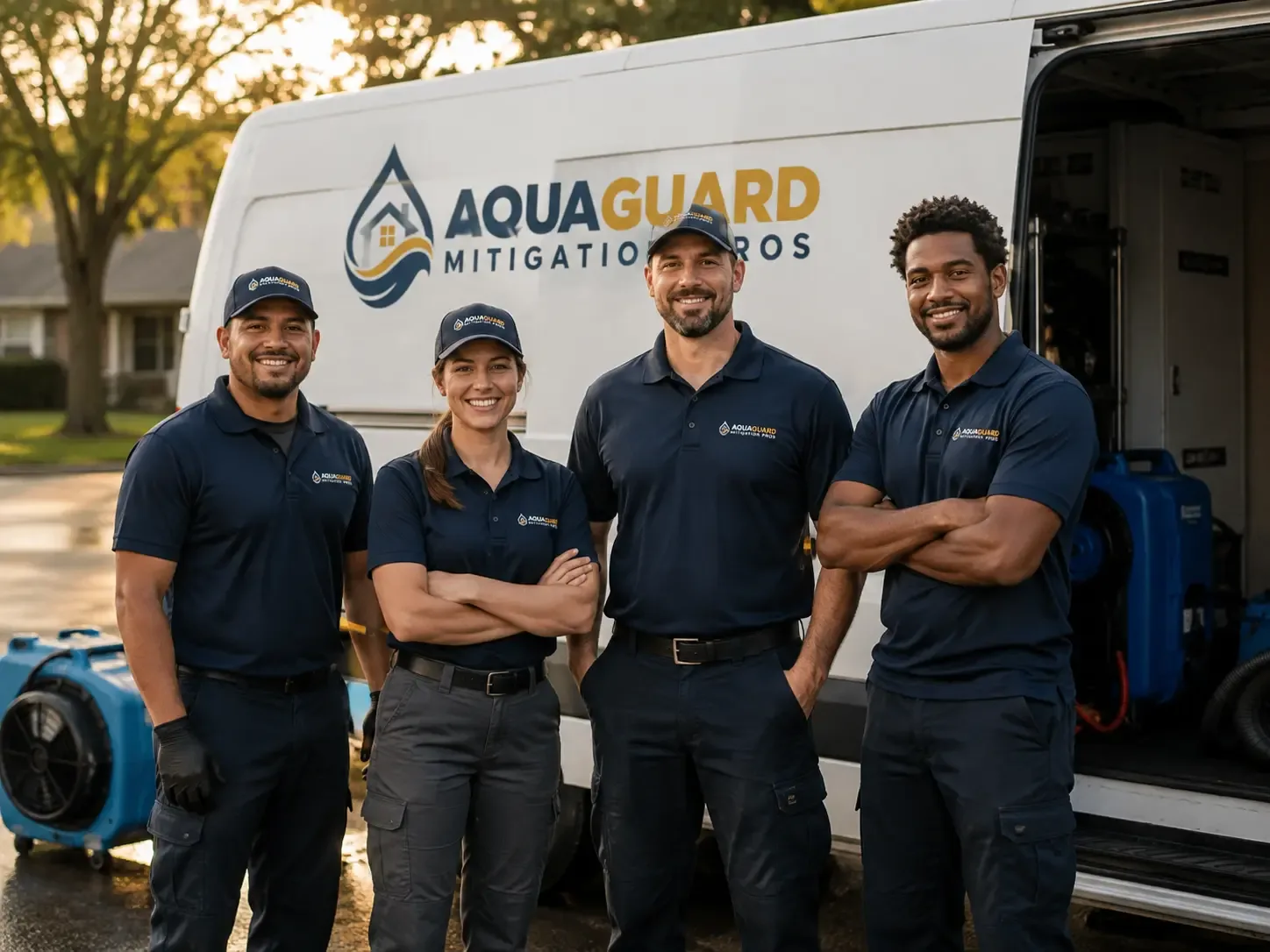 Water Damage Mitigation company in Manilla, IN
